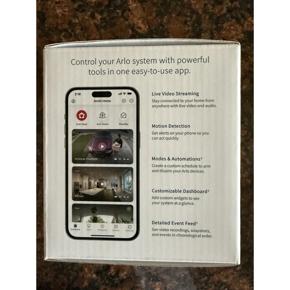 Arlo VMC2060‎ Essential Indoor Camera HD (2nd Generation) - Wired 1080p Security